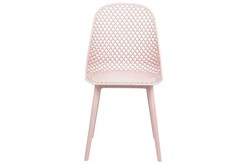 Set med 4 matstolar Emory - Rosa - Möbler - Stolar & fåtöljer - Matstol & köksstol