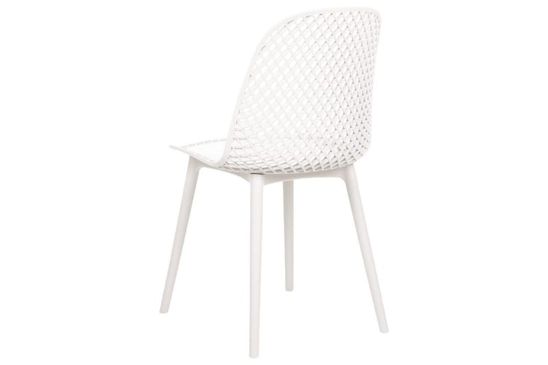 Set med 4 matstolar Emory - Vit - Möbler - Stolar & fåtöljer - Matstol & köksstol