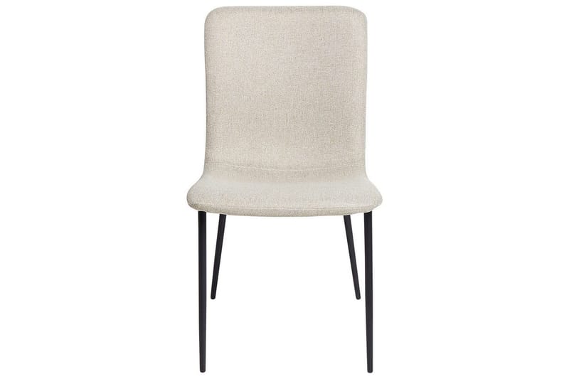 Set med 4 matstolar Glendive - Beige, svart - Möbler - Stolar & fåtöljer - Matstol & köksstol