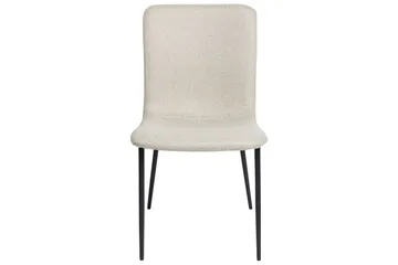Set med 4 matstolar Glendive - Beige, svart - Möbler - Stolar & fåtöljer - Matstol & köksstol
