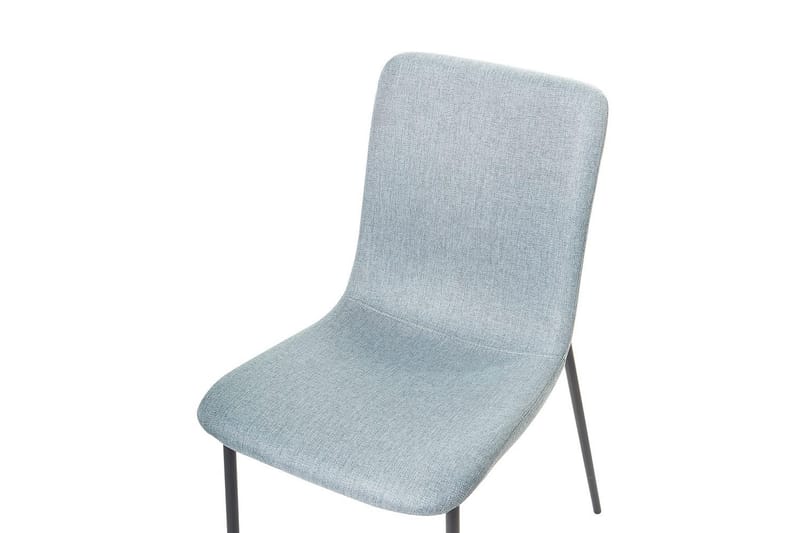 Set med 4 matstolar Glendive - Blå, Svart - Möbler - Stolar & fåtöljer - Matstol & köksstol