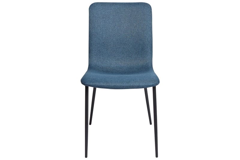 Set med 4 matstolar Glendive - Mörkblå, Svart - Möbler - Stolar & fåtöljer - Matstol & köksstol