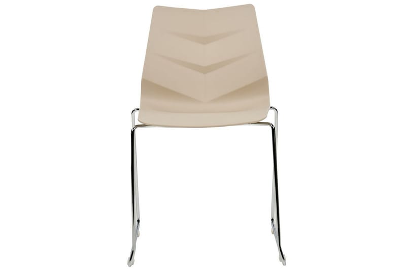 Set med 4 matstolar Hartley - Beige, Silver - Möbler - Stolar & fåtöljer - Matstol & köksstol