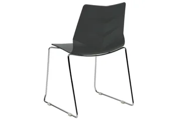 Set med 4 matstolar Hartley - Mörkgrå/Silver - Möbler - Stolar & fåtöljer - Matstol & köksstol