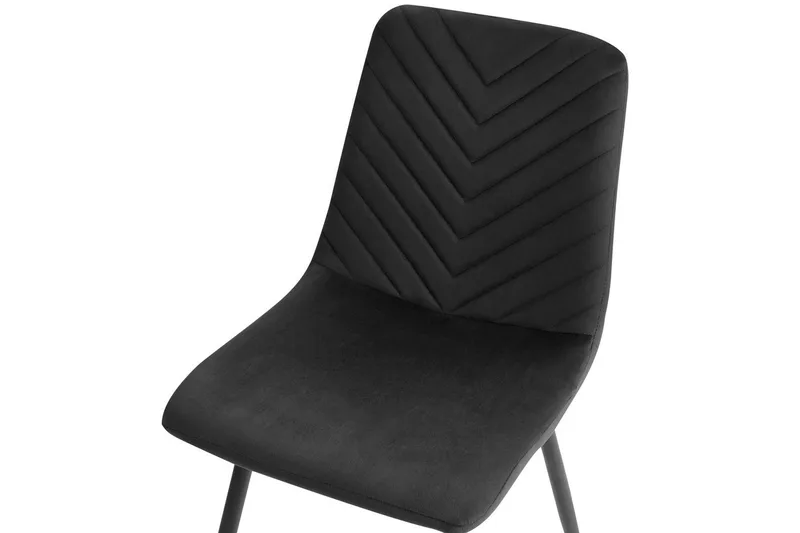 Set med 4 matstolar Havre - Svart - Möbler - Stolar & fåtöljer - Matstol & köksstol