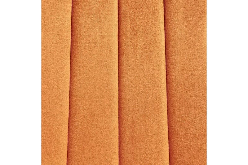 Set med 4 matstolar Kalispell - Orange, svart - Möbler - Stolar & fåtöljer - Matstol & köksstol