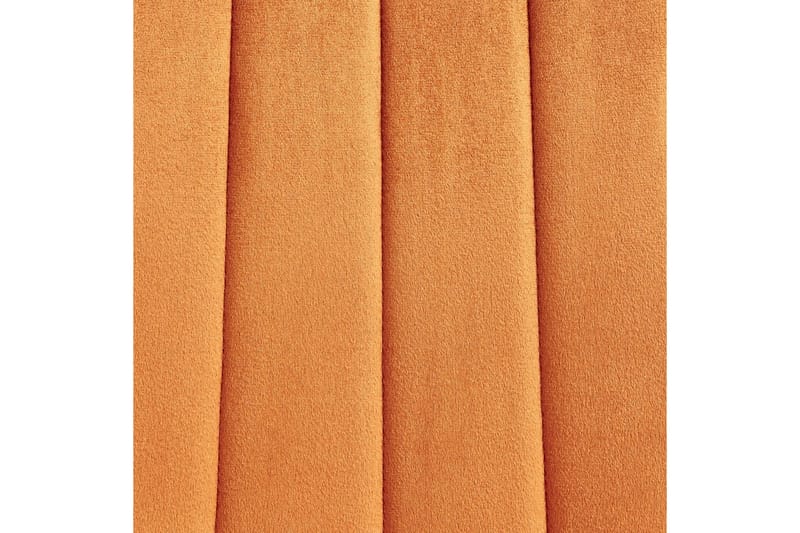 Set med 4 matstolar Kalispell - Orange, svart - Möbler - Stolar & fåtöljer - Matstol & köksstol