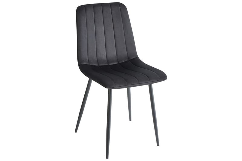 Set med 4 matstolar Kalispell - Svart - Möbler - Stolar & fåtöljer - Matstol & köksstol