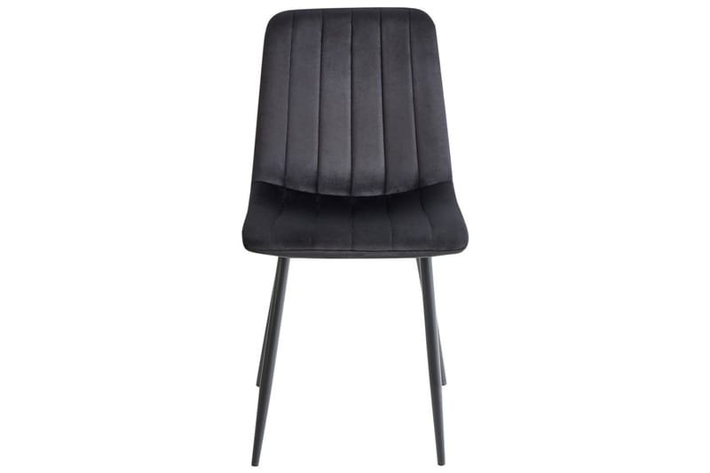 Set med 4 matstolar Kalispell - Svart - Möbler - Stolar & fåtöljer - Matstol & köksstol