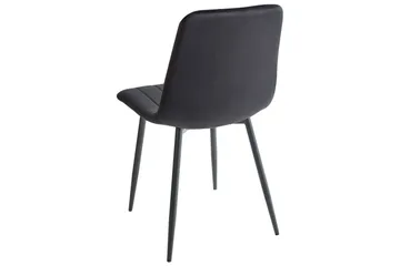 Set med 4 matstolar Kalispell - Svart - Möbler - Stolar & fåtöljer - Matstol & köksstol