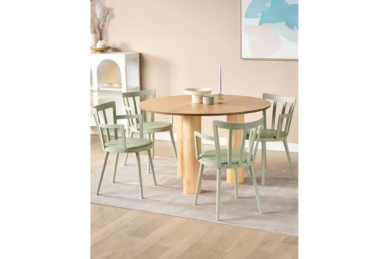 Set med 4 matstolar Morill - Grön - Möbler - Stolar & fåtöljer - Matstol & köksstol