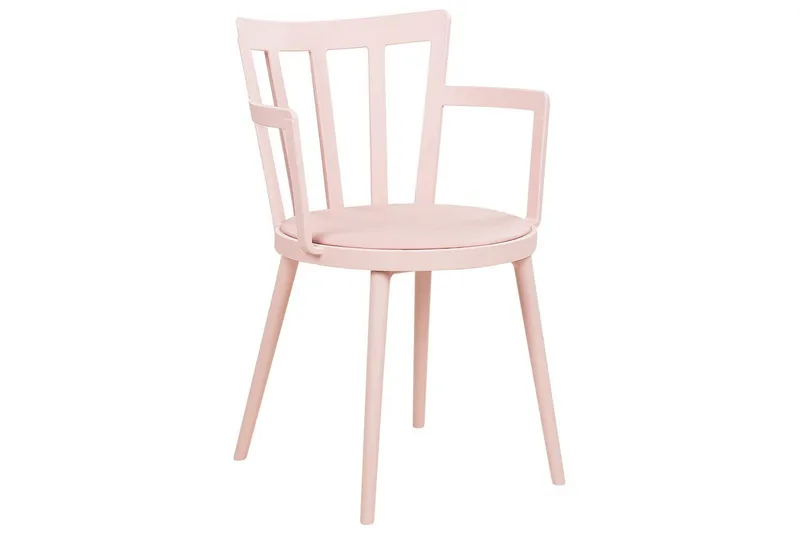 Set med 4 matstolar Morill - Rosa - Möbler - Stolar & fåtöljer - Matstol & köksstol