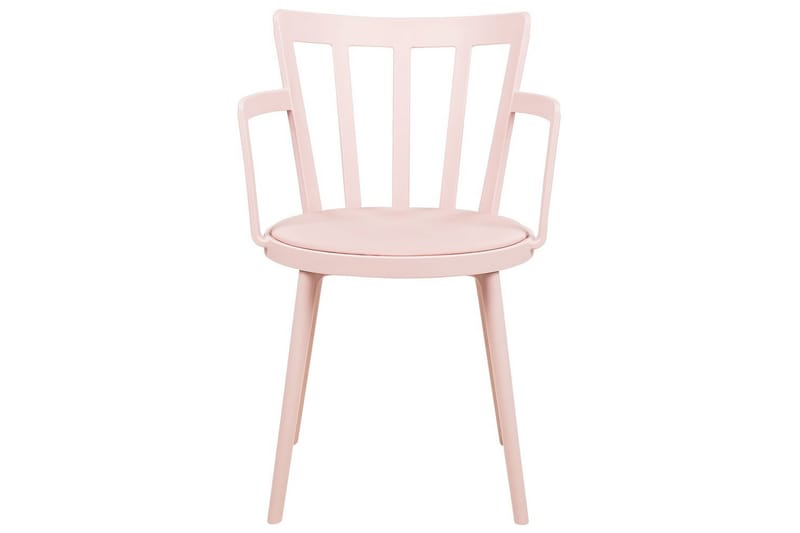 Set med 4 matstolar Morill - Rosa - Möbler - Stolar & fåtöljer - Matstol & köksstol