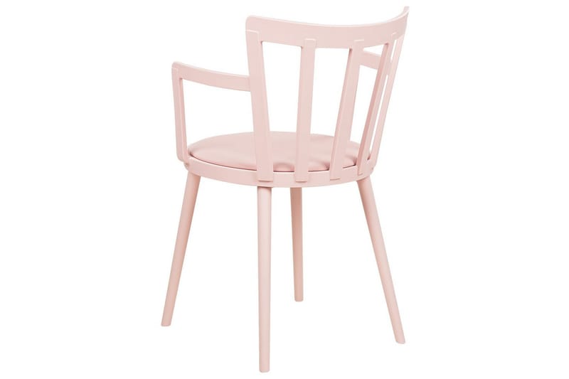Set med 4 matstolar Morill - Rosa - Möbler - Stolar & fåtöljer - Matstol & köksstol