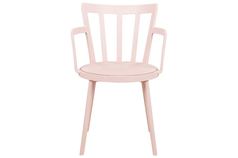 Set med 4 matstolar Morill - Rosa - Möbler - Stolar & fåtöljer - Matstol & köksstol