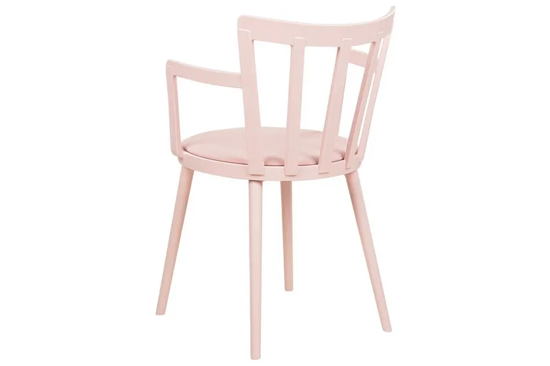 Set med 4 matstolar Morill - Rosa - Möbler - Stolar & fåtöljer - Matstol & köksstol