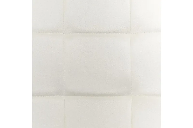 Set med 4 matstolar Powell - Vit, Svart - Möbler - Stolar & fåtöljer - Matstol & köksstol