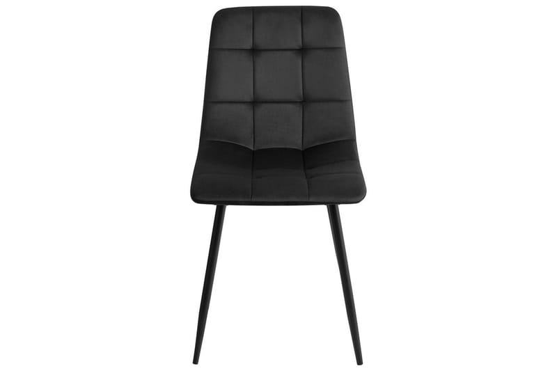 Set med 4 matstolar Powell - Svart - Möbler - Stolar & fåtöljer - Matstol & köksstol