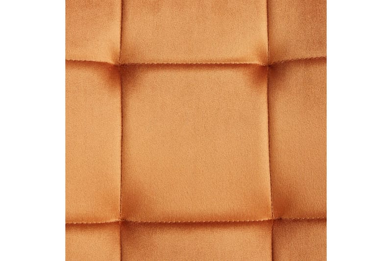 Set med 4 matstolar Powell - Orange, svart - Möbler - Stolar & fåtöljer - Matstol & köksstol