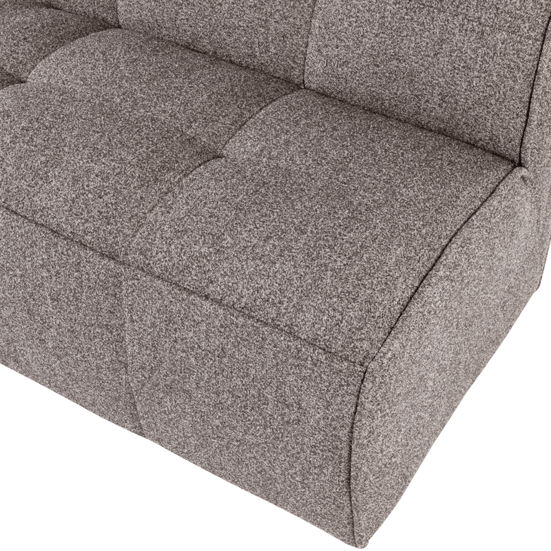 2-sits Soffa Cluster - Mellanbrun - Möbler - Stolar & fåtöljer - Sittbänk