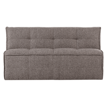 2-sits Soffa Cluster - Mellanbrun - Möbler - Stolar & fåtöljer - Sittbänk