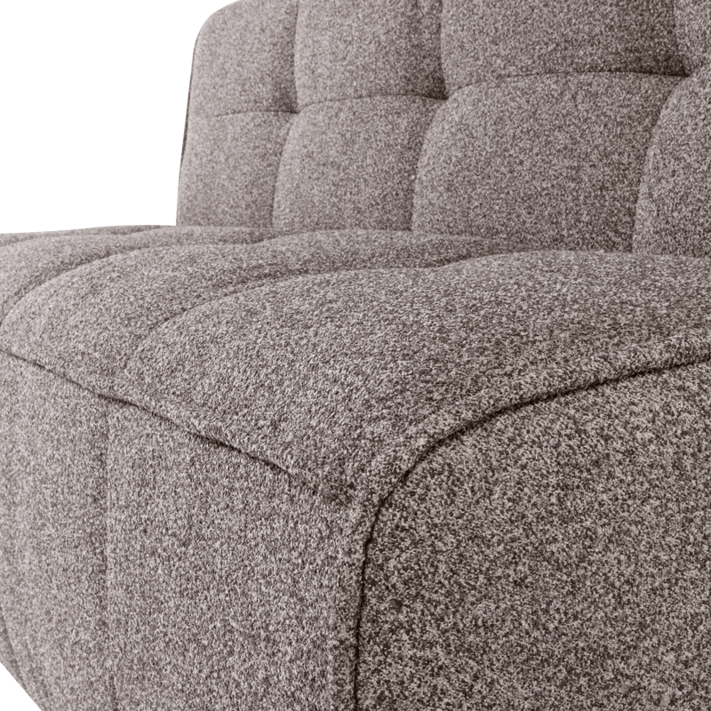 2-sits Soffa Cluster - Mellanbrun - Möbler - Stolar & fåtöljer - Sittbänk