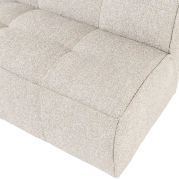 2-sits Soffa Cluster - Sand - Möbler - Stolar & fåtöljer - Sittbänk