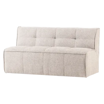 2-sits Soffa Cluster - Sand - Möbler - Stolar & fåtöljer - Sittbänk