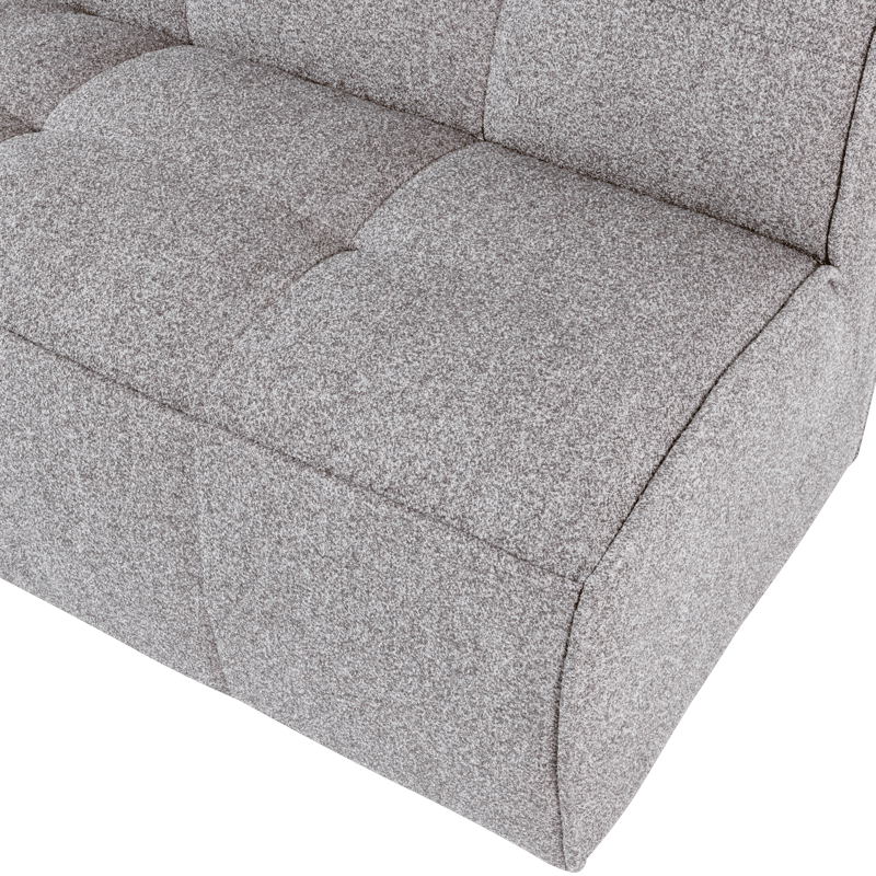 2-sits Soffa Cluster - Varmgrå - Möbler - Stolar & fåtöljer - Sittbänk