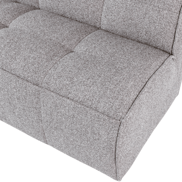 2-sits Soffa Cluster - Varmgrå - Möbler - Stolar & fåtöljer - Sittbänk