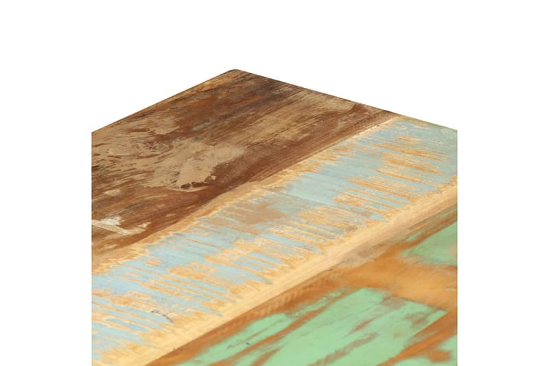 Bänk 110 cm massivt återvunnet trä - Flerfärgad - Hallbänk - Sittbänk