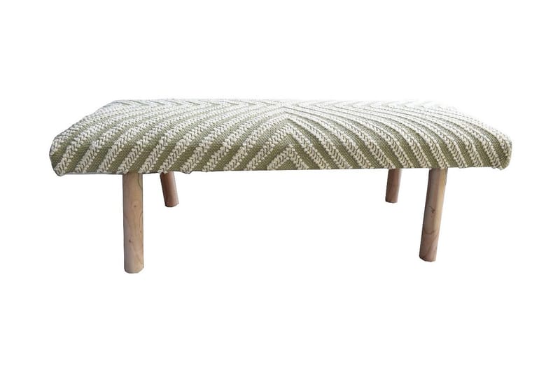 Bänk 120 cm Grön - Möbler - Stolar & fåtöljer - Sittbänk - Hallbänk