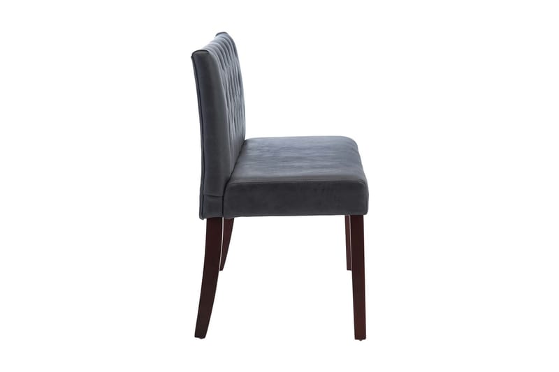 Bänk 120 cm konstmocka grå - Grå - Möbler - Stolar & fåtöljer - Sittbänk