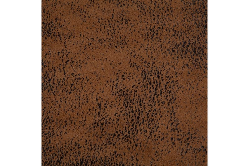 Bänk 139,5 cm konstmocka brun - Brun - Sittbänk - Bänk med ryggstöd
