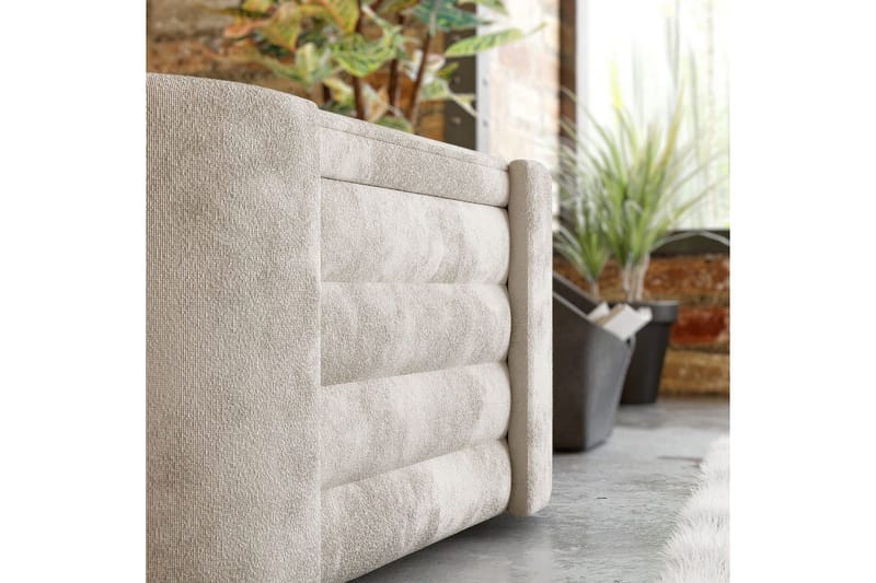 Bänk Veyaa Boxed Grädde - Cremevit - Möbler - Stolar & fåtöljer - Pall & puff - Fotpall - Bäddbar fotpall