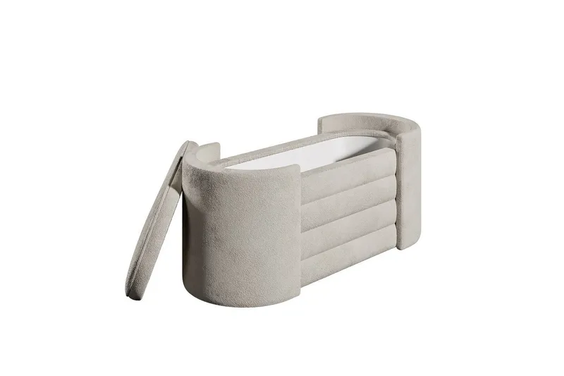 Bänk Veyaa Boxed Grädde, Cremevit