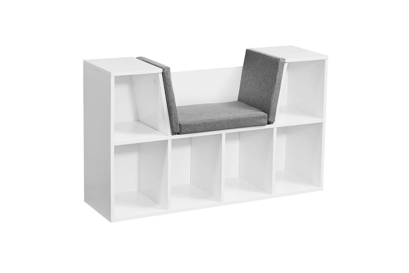 Bänk Wohnling Melaminbelagd spånskiva Klädd sittplats Förvaringsutrymme Modern - Möbler - Stolar & fåtöljer - Sittbänk