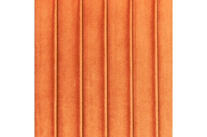 Bänk Paterson Orange/guld - Orange/guld - Möbler - Stolar & fåtöljer - Sittbänk - Hallbänk