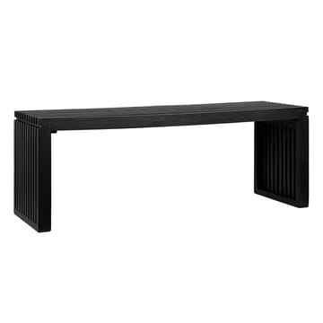 Belora Bänk 120 cm i massiv trä - Djupsvart - Möbler - Stolar & fåtöljer - Sittbänk - Hallbänk