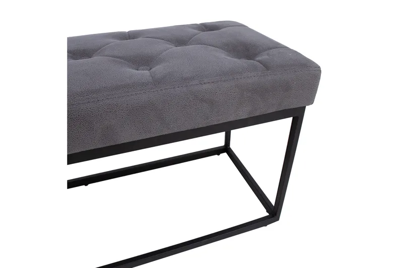 Brigite Bänk 100x35x47 cm Grå - Möbler - Stolar & fåtöljer - Sittbänk - Hallbänk