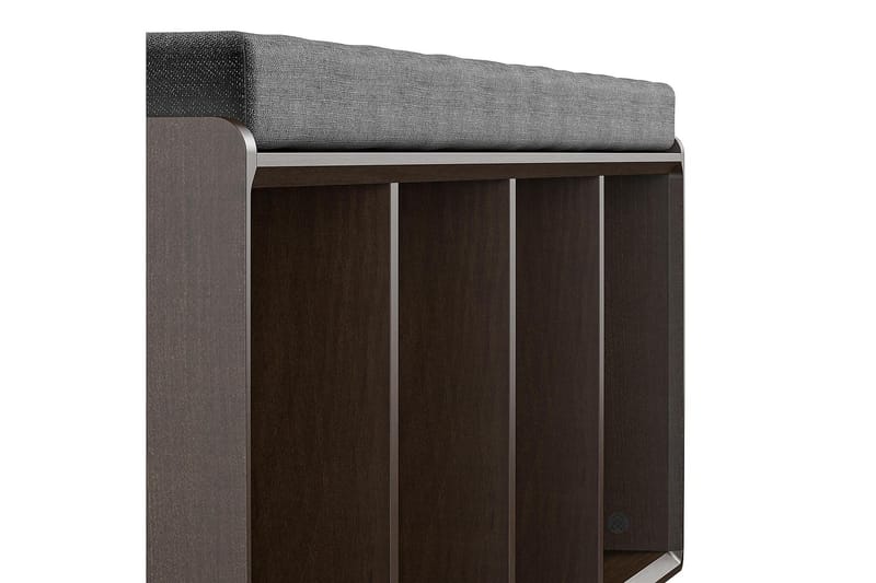 Brittany Sittbänk 118 cm Brun - Novogratz - Möbler - Stolar & fåtöljer - Sittbänk - Hallbänk - Hallbänk med förvaring