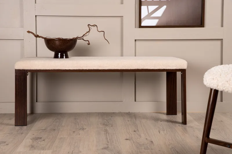 Chester Sittbänk 40 cm - Vit - Möbler - Stolar & fåtöljer - Sittbänk - Hallbänk