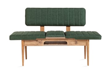 Corralez Bänk 85 cm - Trä/natur/Grön - Möbler - Stolar & fåtöljer - Sittbänk