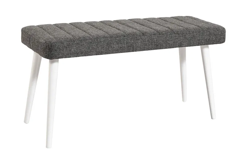 Derpele Sittbänk, Vit/Antracit