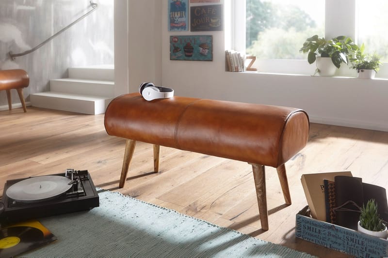 Ednesha Sittbänk - Brun - Möbler - Stolar & fåtöljer - Sittbänk - Hallbänk