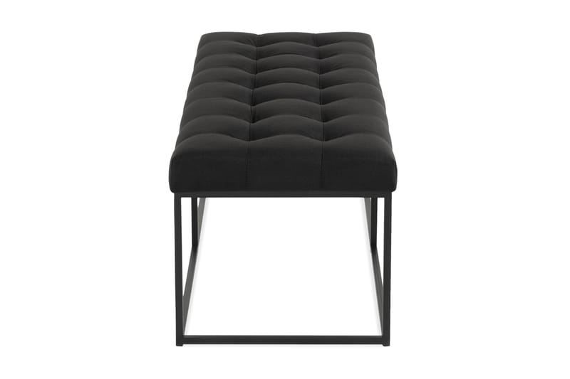 Ella Sittbänk 120 cm Rutig - Svart - Möbler - Stolar & fåtöljer - Sittbänk - Hallbänk