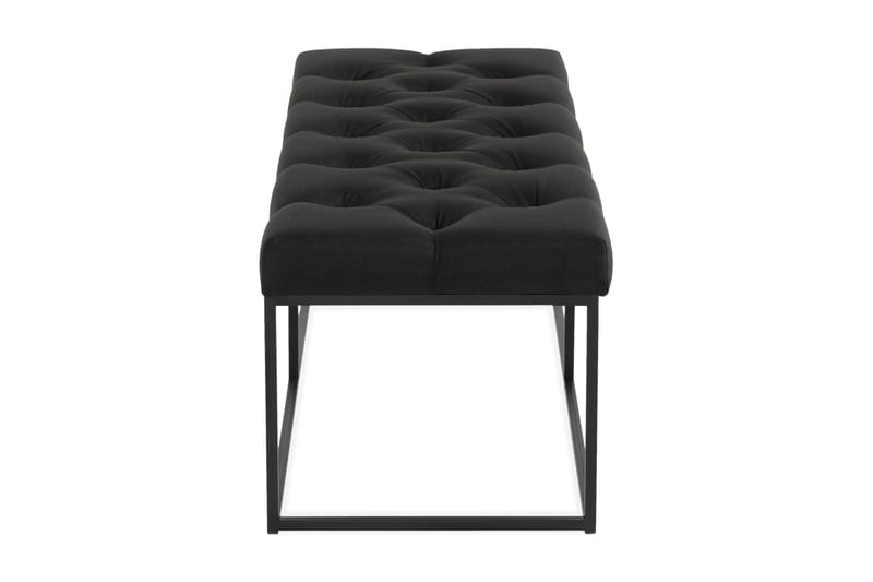 Ella Sittbänk 120cm Djuphäftad - Svart - Möbler - Stolar & fåtöljer - Sittbänk - Hallbänk