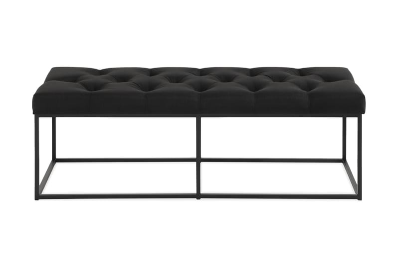 Ella Sittbänk 120cm Djuphäftad - Svart - Möbler - Stolar & fåtöljer - Sittbänk - Hallbänk