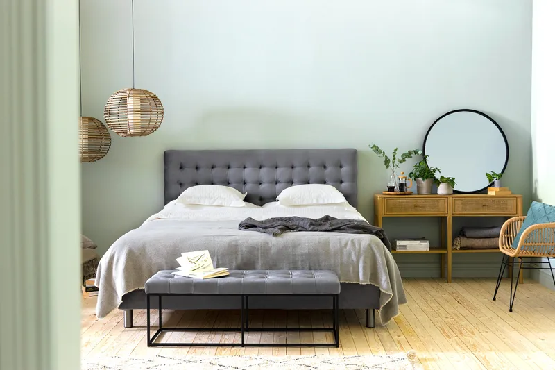 Ella Sittbänk 120cm Rutig - Grå/Sammet - Möbler - Stolar & fåtöljer - Sittbänk - Hallbänk