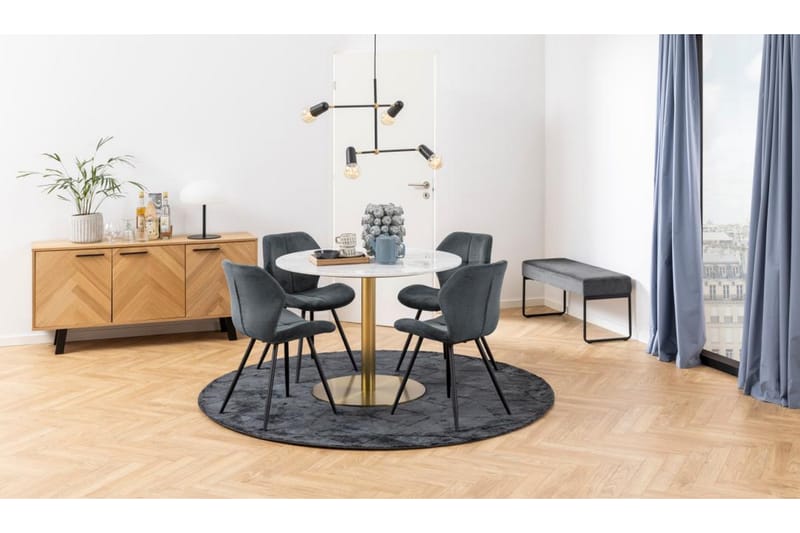 Fairborn Sittbänk 38 cm - Grå - Möbler - Stolar & fåtöljer - Sittbänk - Hallbänk